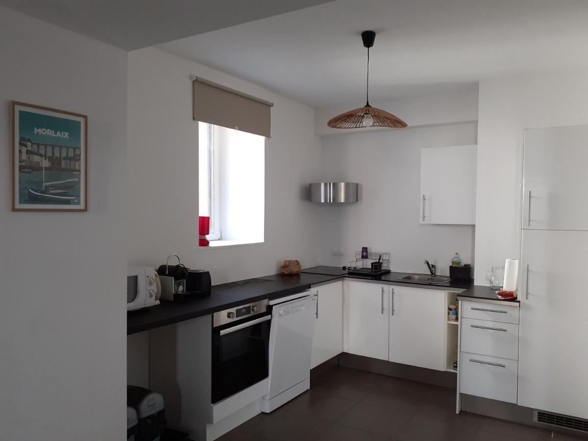 Apartament Rez Du Dossen Morlaix Zewnętrze zdjęcie